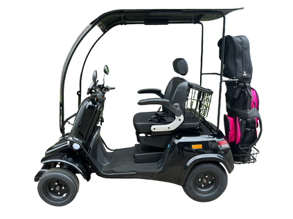 Single Seat Golf Cart  Electric Mobility Scooter with ElectroMagnetic Brake